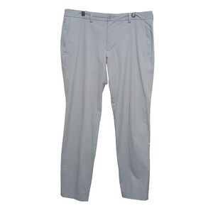 Vineyard Vines OTG Pant Mens 34x30 Light Gray Golf Chino Straight Fit
